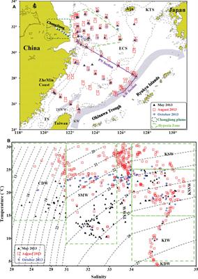 Distribution and off–shelf transport of dissolved manganese in the East China Sea